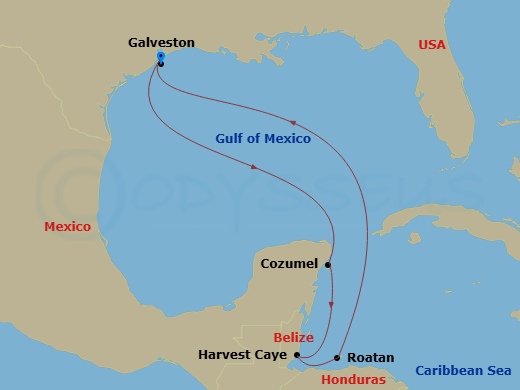 Cruise Map