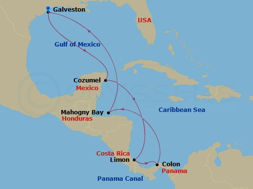Cruise Map