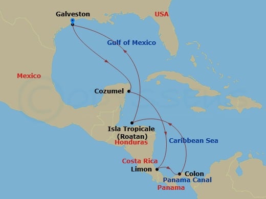 Cruise Map