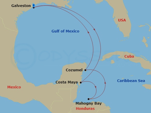 Cruise Map