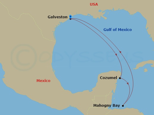 Cruise Map