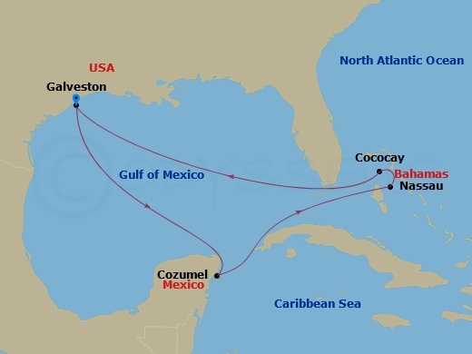 Cruise Map