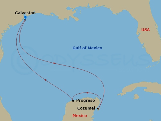 Cruise Map