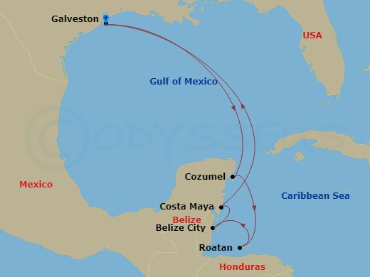 Cruise Map