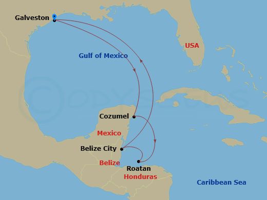 Cruise Map