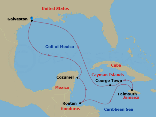 Cruise Map