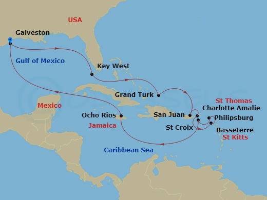 Cruise Map