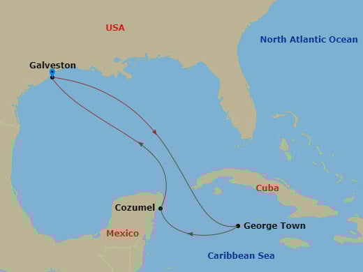 Cruise Map