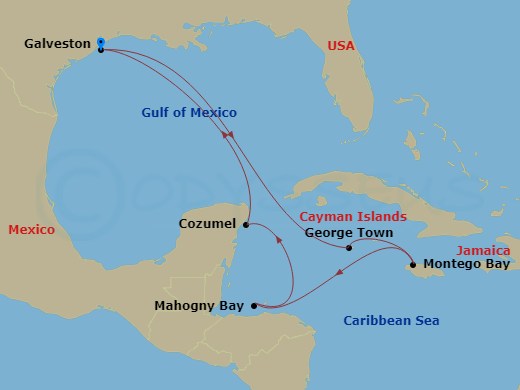 Cruise Map