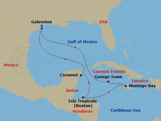 Cruise Map