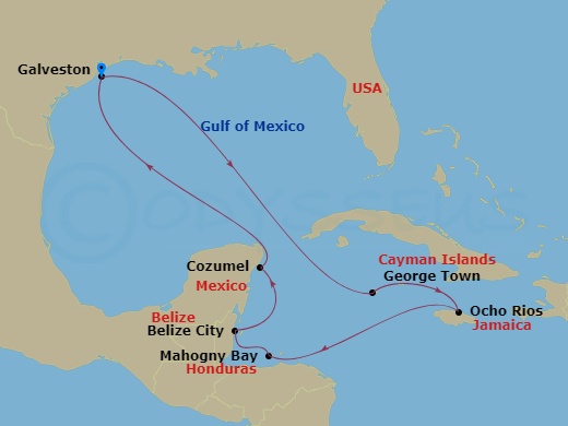 Cruise Map