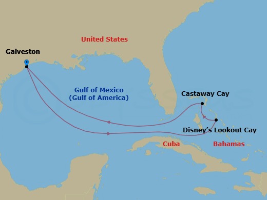 Cruise Map