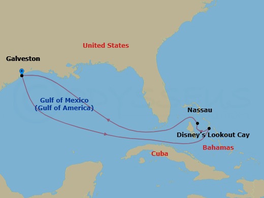 Cruise Map
