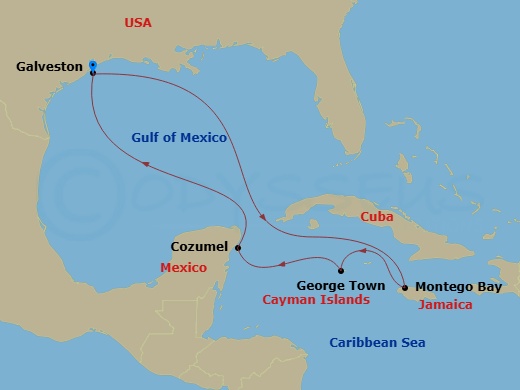 Cruise Map