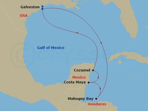 Cruise Map