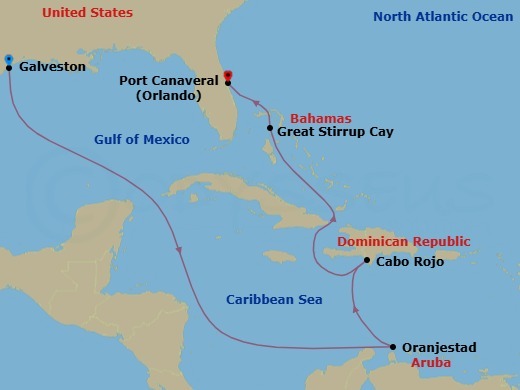 Cruise Map