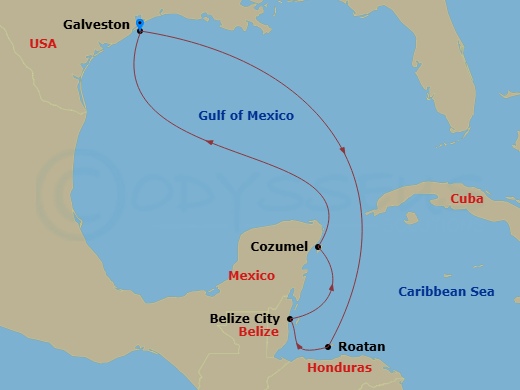 Cruise Map