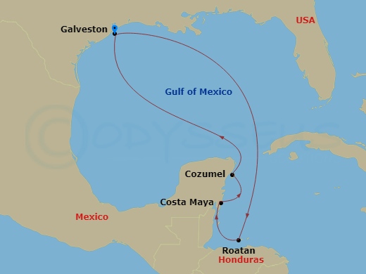 Cruise Map