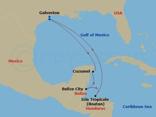 Cruise Map