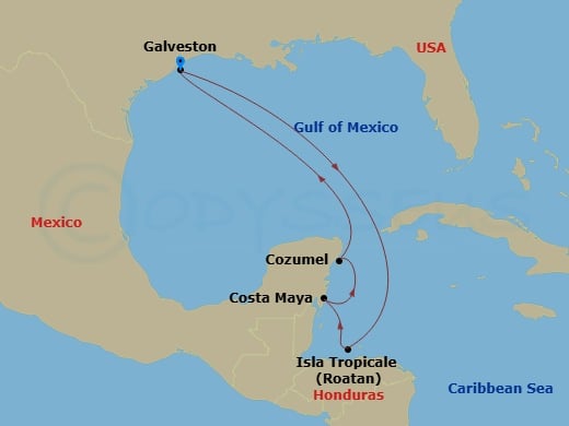 Cruise Map