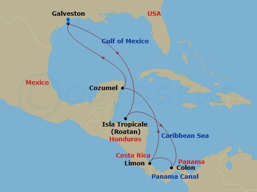 Cruise Map