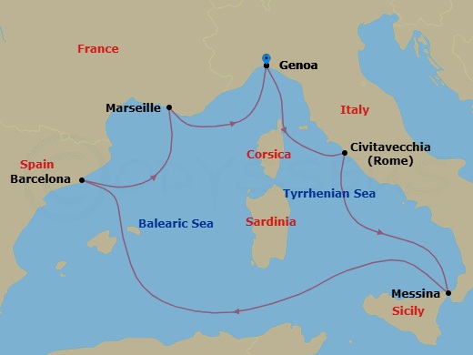 Cruise Map
