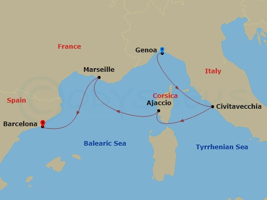 Cruise Map