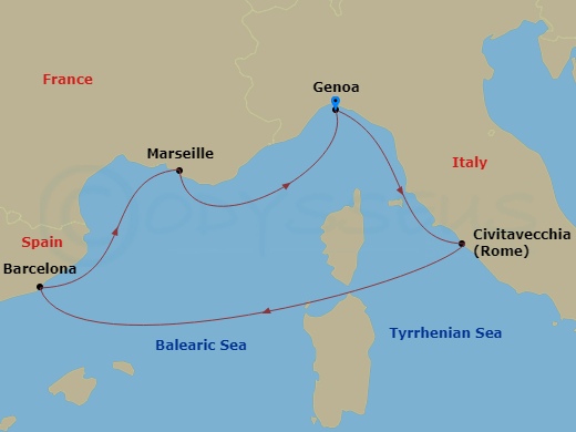Cruise Map