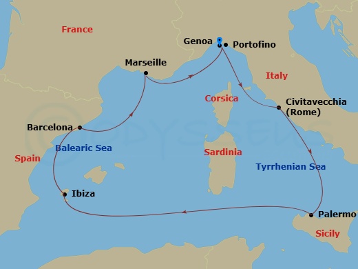 Cruise Map