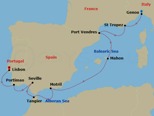 Cruise Map
