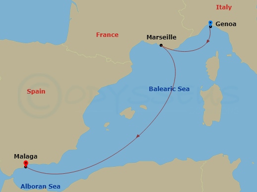 Cruise Map