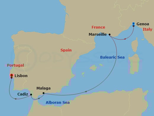 Cruise Map