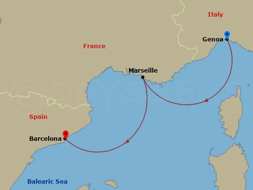 Cruise Map
