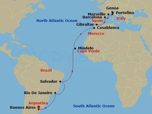 Cruise Map