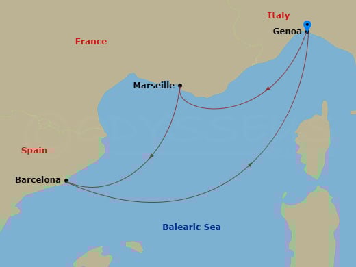 Cruise Map