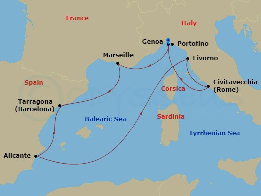 Cruise Map