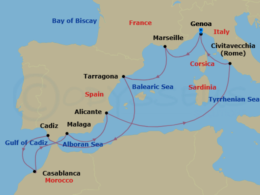 Cruise Map