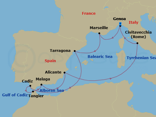 Cruise Map