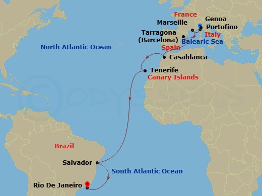 Cruise Map