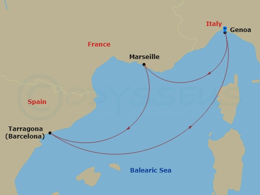 Cruise Map