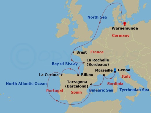 Cruise Map