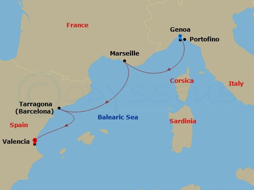 Cruise Map