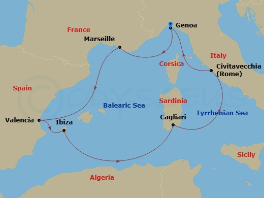 Cruise Map
