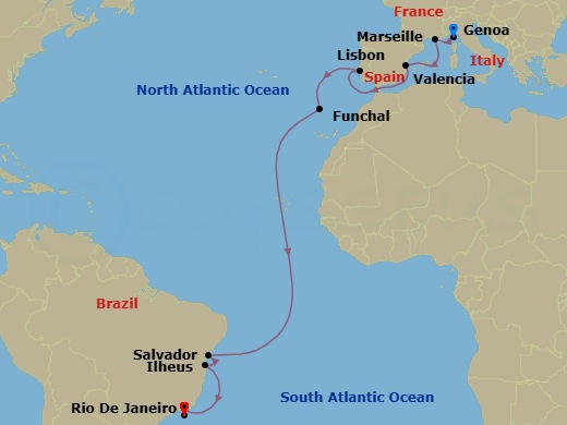 Cruise Map