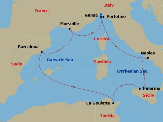 Cruise Map