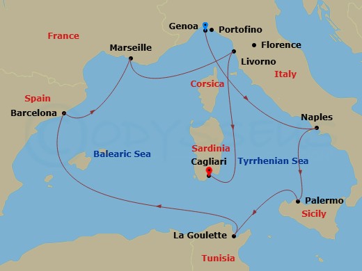 Cruise Map