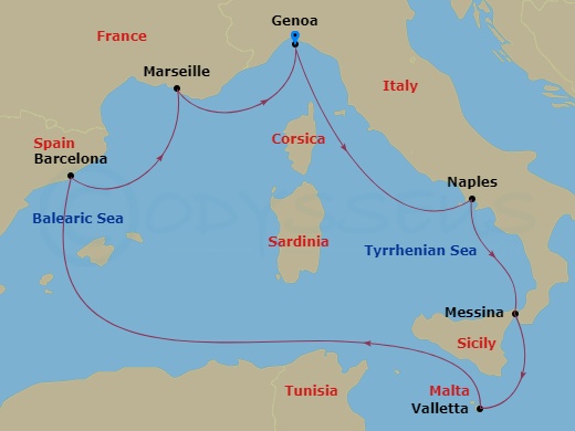 Cruise Map