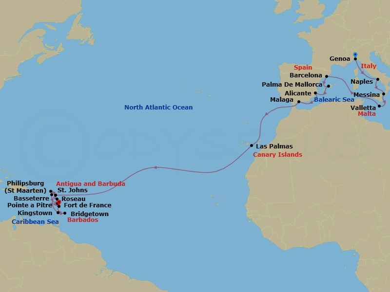 Cruise Map