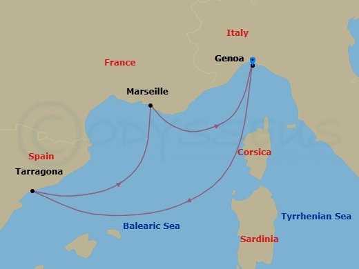 Cruise Map