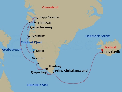 Cruise Map